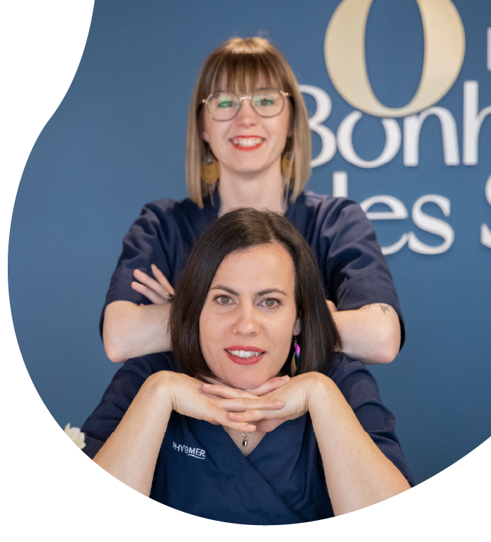 Sandrine et Christine Ô bonheur des sens institut de beauté Ancenis